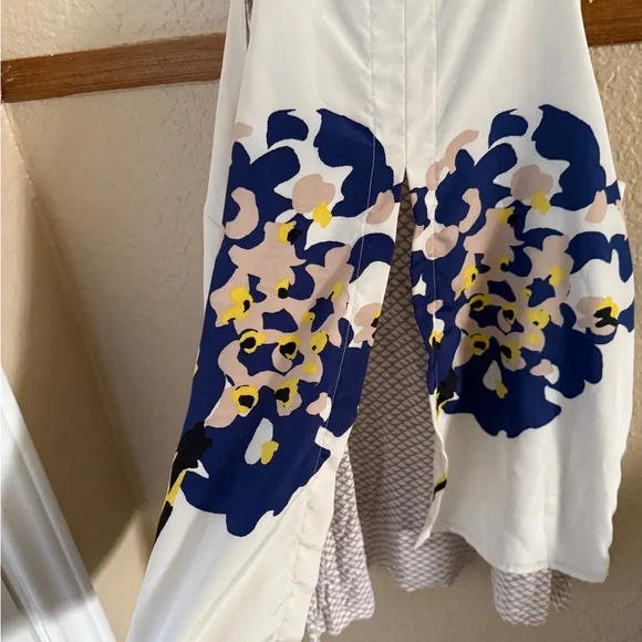 Anthropologie Porridge Womens Size Medium Floral Tank Top Tunic Shirt Layered - Picture 5 of 5